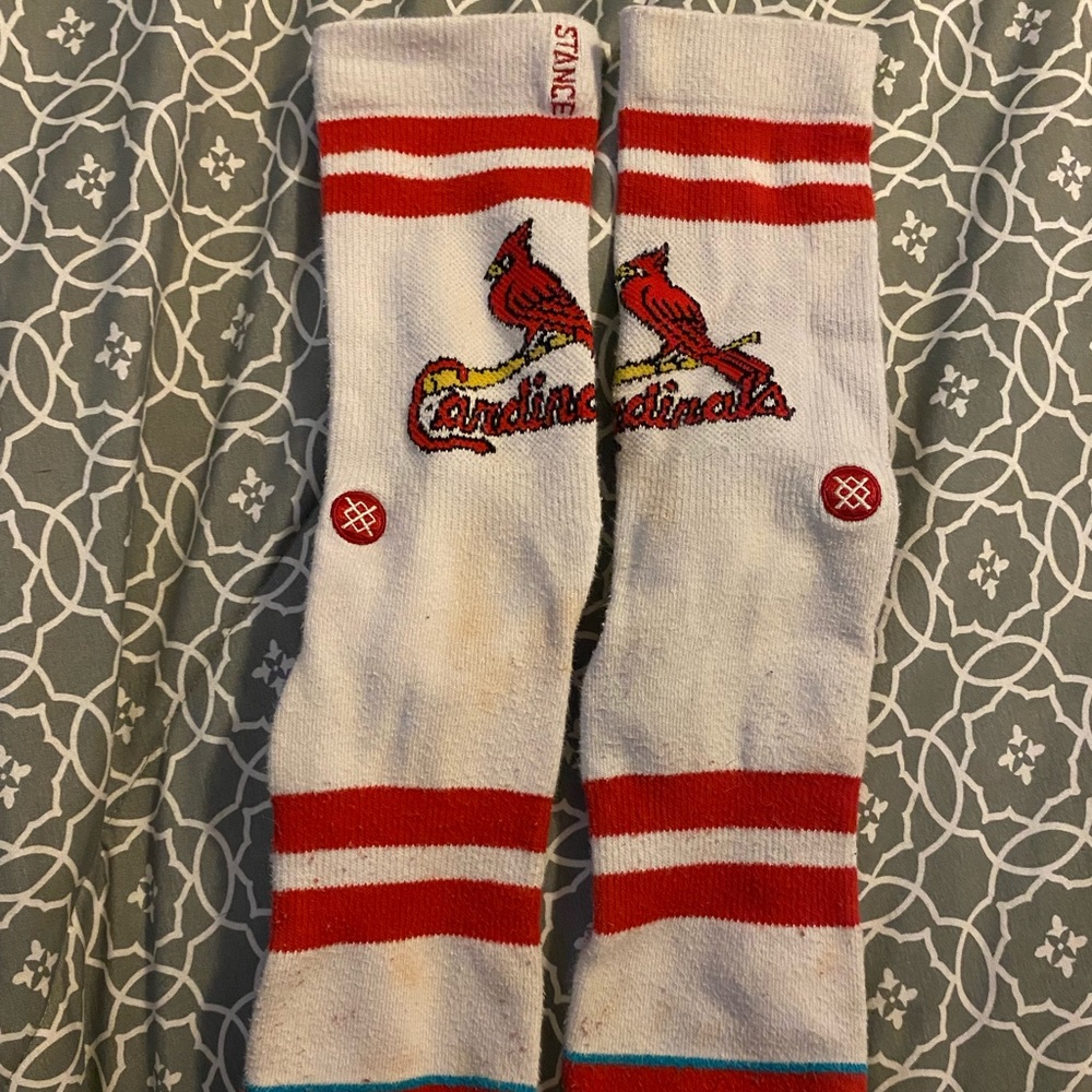 Stance STL Cardinals athletic socks, L